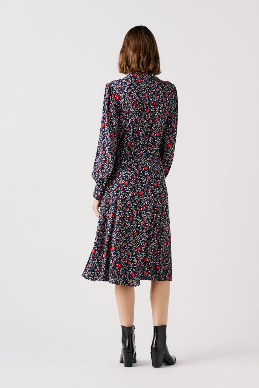 Robe Rdanya bleu marine femme