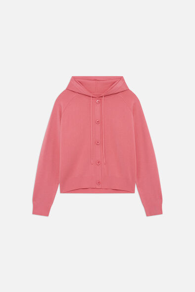 Monsina gilet roze vrouw