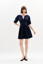 Rosalia dress navy blue woman