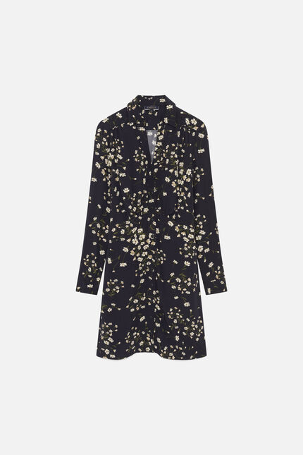Reliane dress black woman