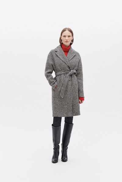 Manteau granta ecru femme