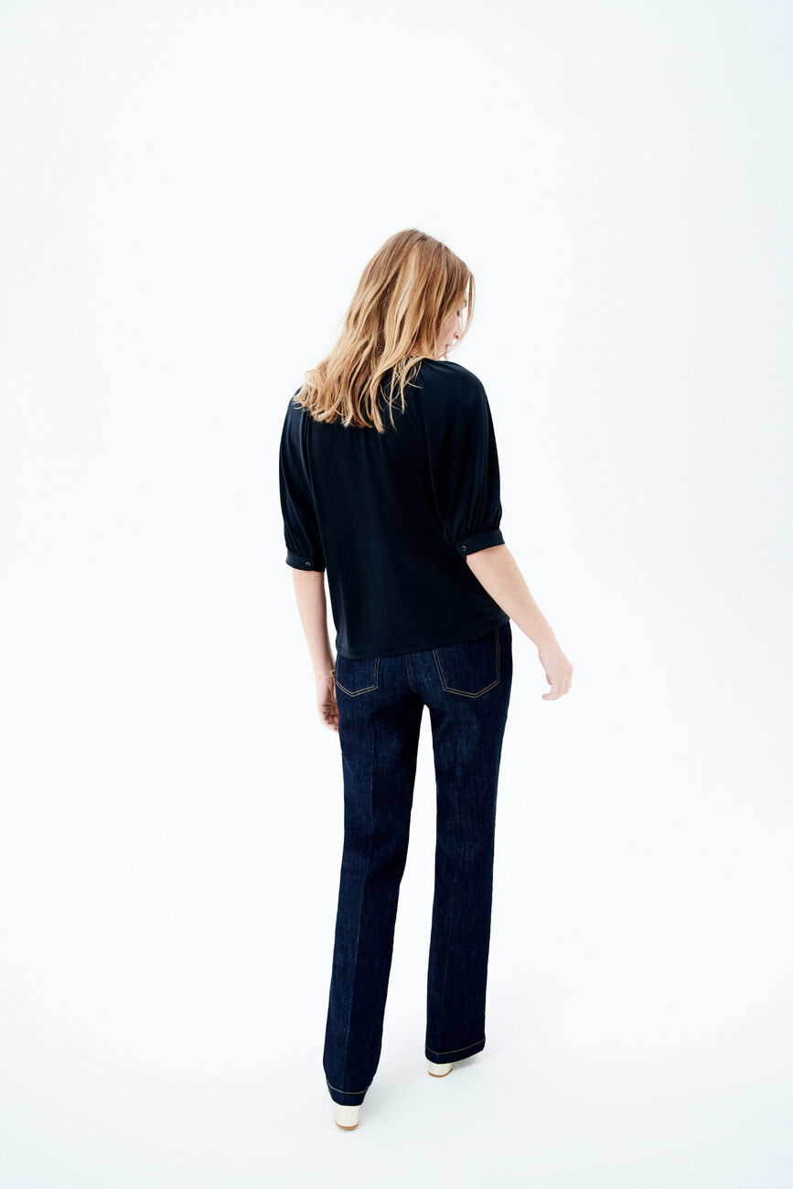 T-shirt tenry noir femme