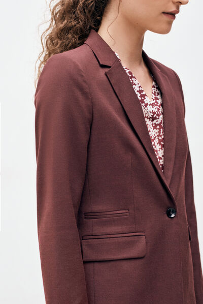 blazer annette bordeaux femme