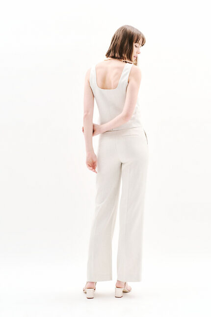Pantalon Pvolare sable femme