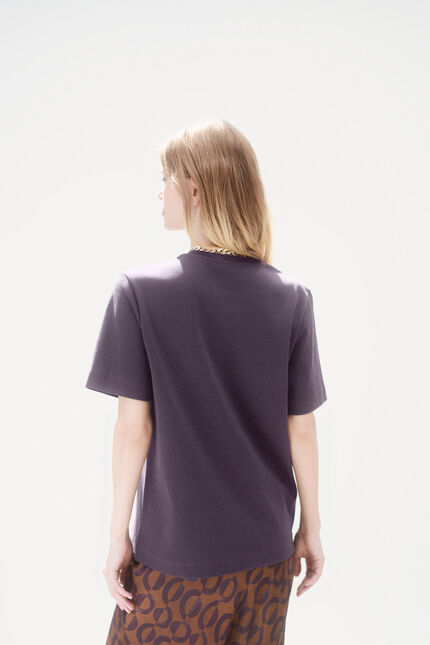 T-shirt thugo prune femme