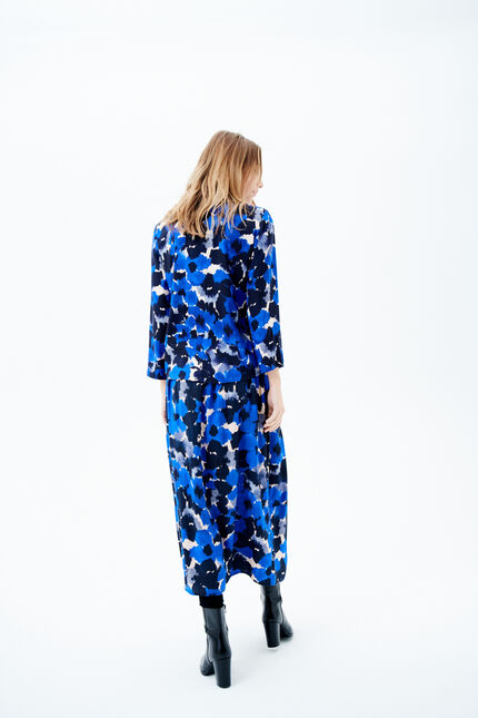 Blouse celvi bleu marine femme