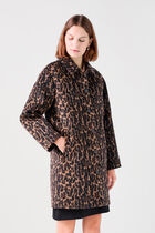 Ganderine coat beige woman