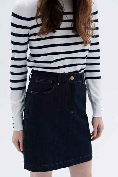 Jupe jlucia denim double stone femme