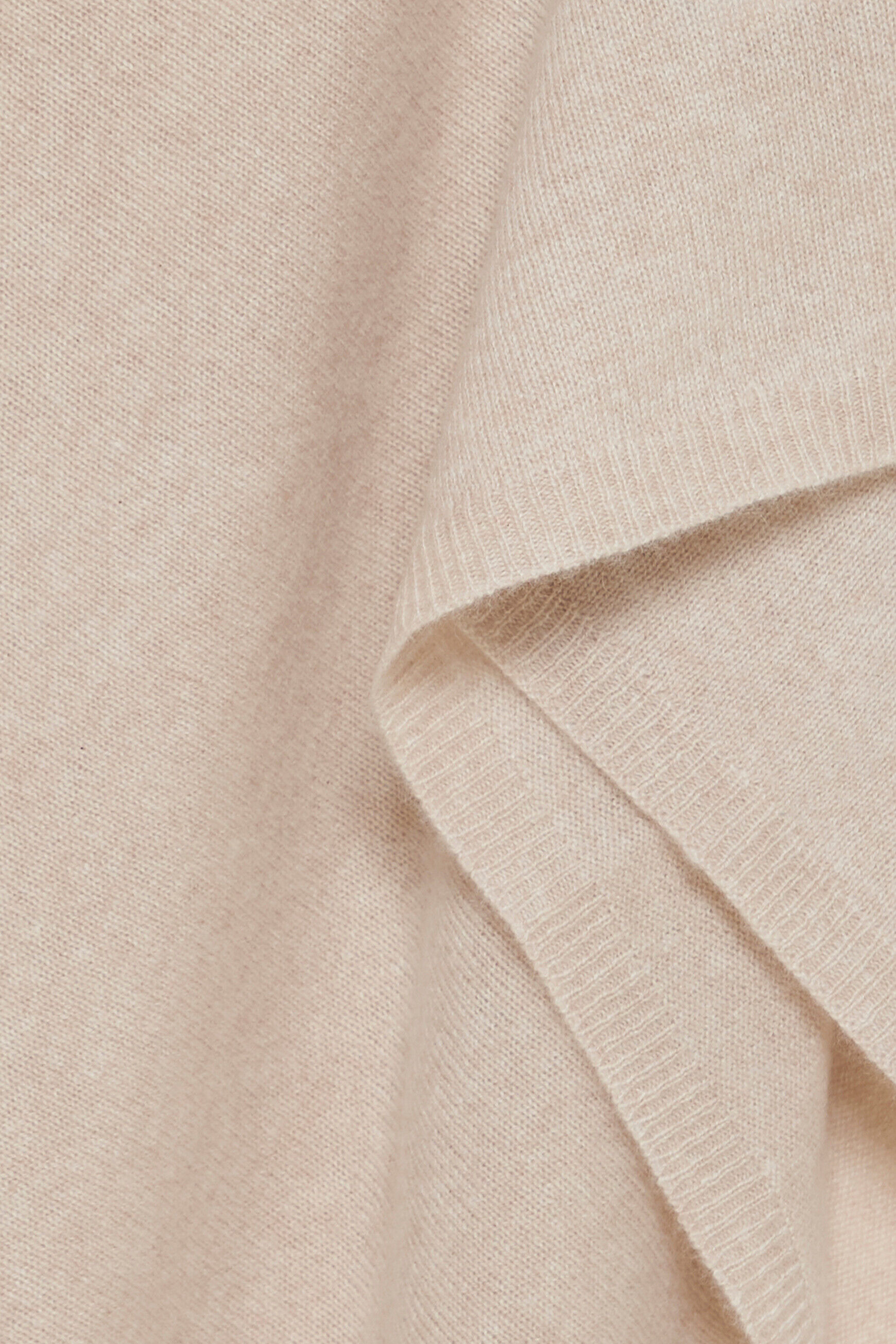 poncho baltimore 100% cachemire beige femme