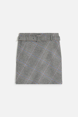 Jupe janyce bleu electrique femme