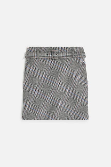Jupe janyce bleu electrique femme