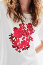 Tdalia t-shirt fuchsia pink woman