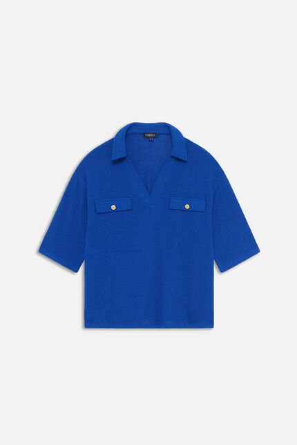 T-shirt tcamille blue woman