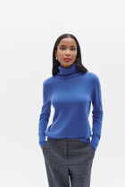 Dylan b 100% cashmere sweater electric blue woman