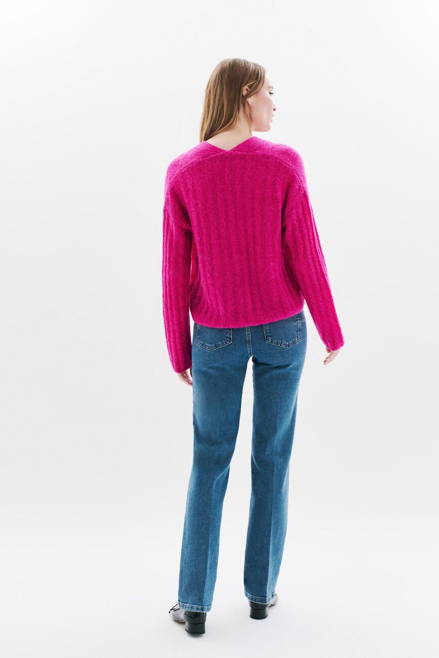 Gilet Melbourne rosa fucsia donna