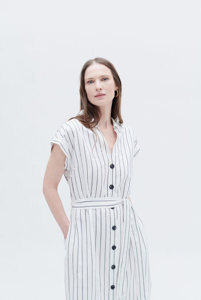 Robe rbetina ivoire femme