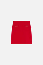 Jaddy skirt red woman