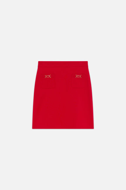 Jupe Jaddy rouge femme