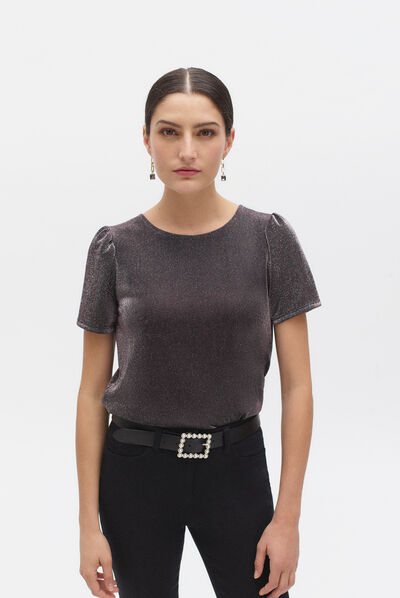 t-shirt alexi couleur or femme