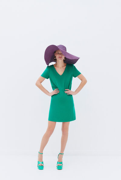 robe almi vert emeraude femme
