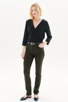 Pbradley trousers khaki green woman