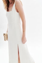 Reina dress ecru woman