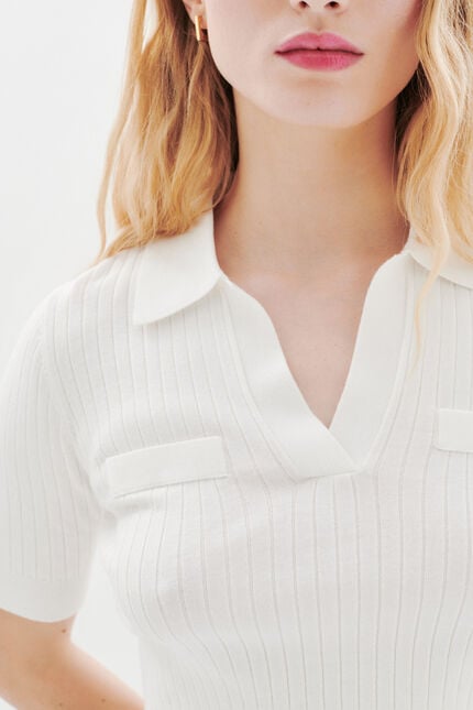 Pull Mcamille ecru femme