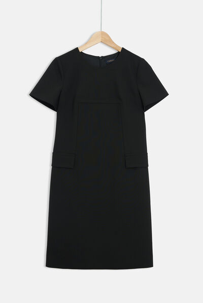 robe cannelle noir femme