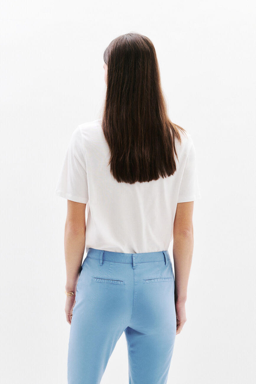 T-shirt Tedouard bleu electrique femme