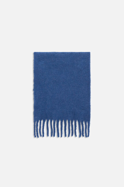 Echarpe lilou bleu roi femme
