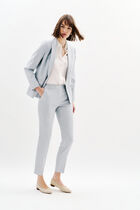 Pgautier3 trousers sky blue woman