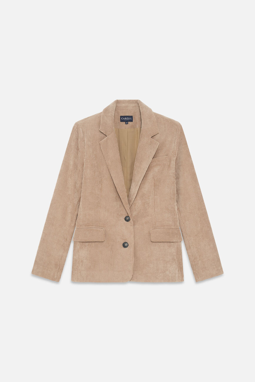 Veste vambre2 taupe femme