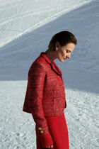 Vchristmas jacket red woman