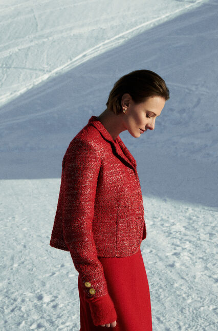 Veste Vchristmas rouge femme