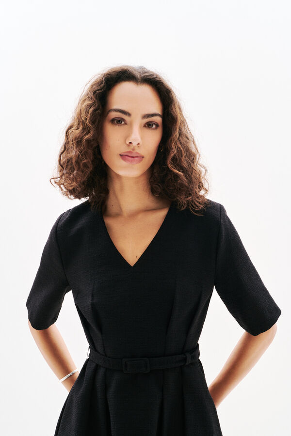 Robe Rosina noir femme