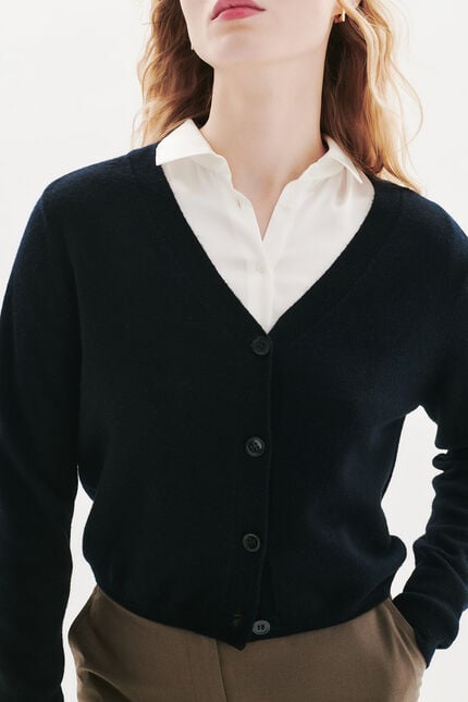 Gilet Mtheodore noir femme