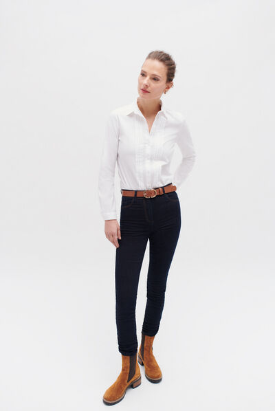 pantalon london denim double stone femme