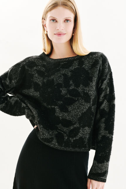Pull Mflorentine noir femme