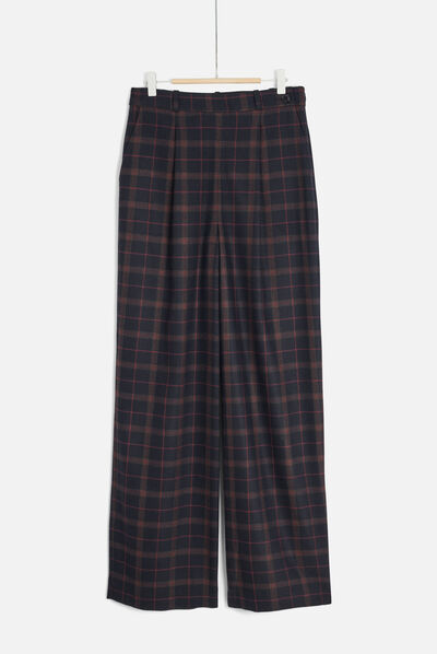 pantalon william bleu marine femme
