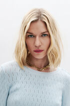 mjulietta sweater sky blue woman