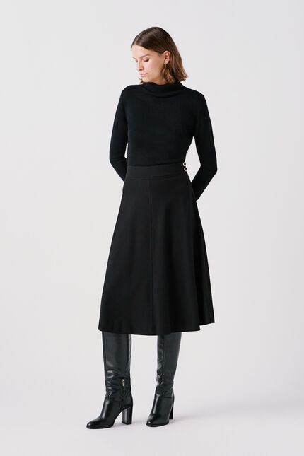 Jupe James noir femme