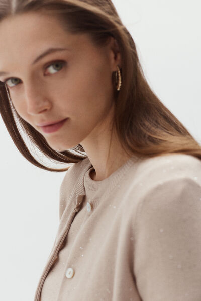 gilet paul beige femme