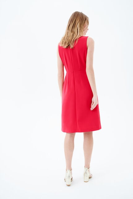Robe ricky rose fushia femme