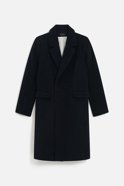 Jas Gregor marineblauw vrouw