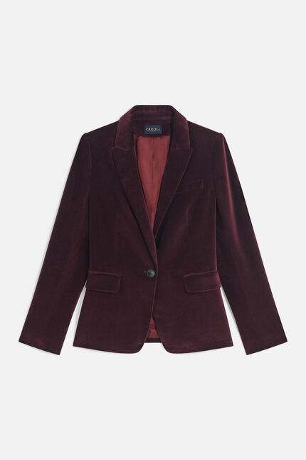 blazer aurora prune femme