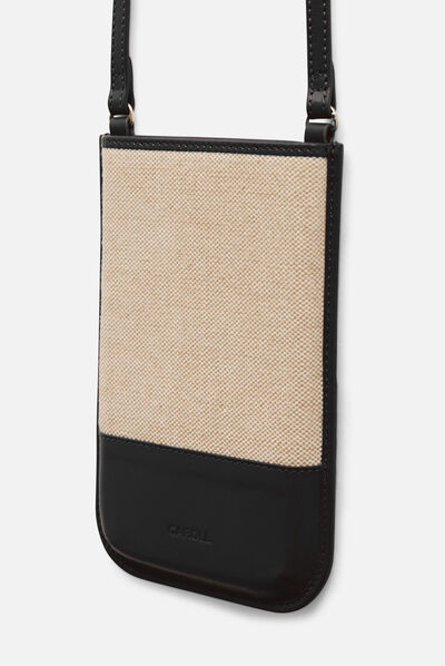 pochette matias noir femme