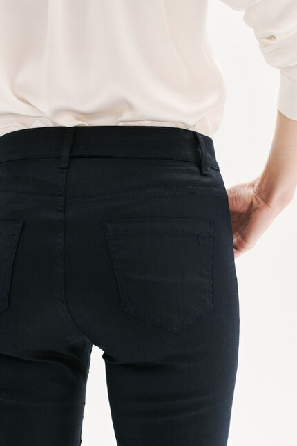 Hochgeschnittene Hose Pbradley marineblau damen