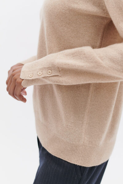Pull marianne marron femme
