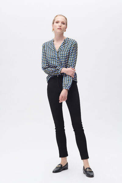 Blouse cix vert clair femme