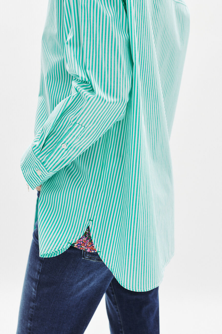 Chemise Cbrendita vert menthe femme
